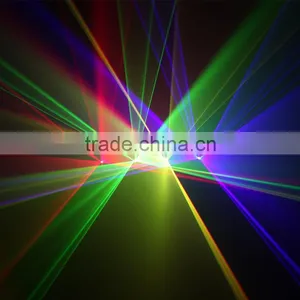 Three Lens Three Colors Laser Stage Lightings for Disco Party thumbnail-1