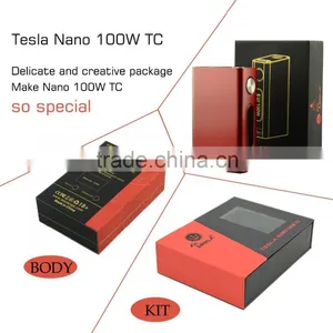 Authentic Tesla Nano 100w Steampunk Box Mod Philippines Tesla Nano 100w tc Box Mod thumbnail-4