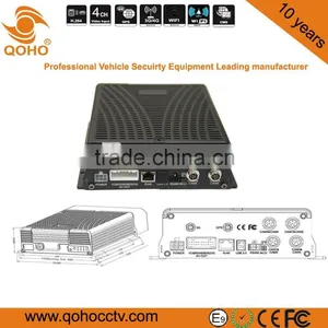 8-CH HDD Vehicle Mobile Dvr With IC Reader, Intercom, Alarm Button,GPS,WIFI,4G Mobile DVR thumbnail-2