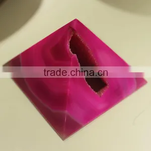 Natural Agate Stone Healing Pyramid thumbnail-2
