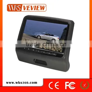 2016 New Style! 9 Inch Headrest Car Dvd Player With One Year Warranty and Factory Price thumbnail-2