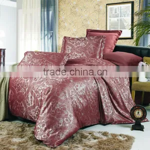 Bed Linen Factory/Russian Cotton Jacquard Duvet Cover Set/bedding Set thumbnail-1
