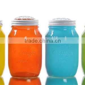 Cute RibbedTransparent Colored Glass Vase thumbnail-2