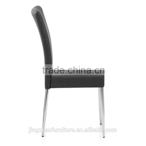 Modern Black Dining Chair thumbnail-5