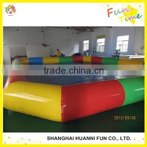 2015 Hot Sale 10x10m Inflatable Swimming Pool Price thumbnail-3