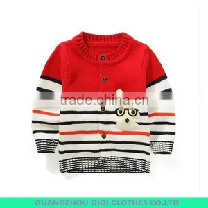 Korean New Fall Clothing Boys Cardigan Sweater Fashion Sweater for Children thumbnail-4