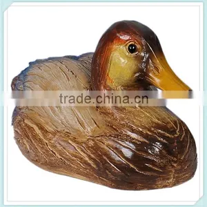 Handmade Resin Duck Figurine for Home Decoration thumbnail-1