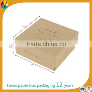 Recycled Paper Small Brown Box With Lid thumbnail-2