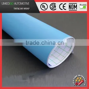 Nice Car Cover Vinyl 1.52*30M Light Blue Vehicle Accessories Matte Vinyl Sticker thumbnail-1