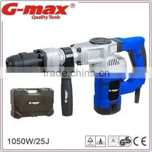 G-max 1050W 25J SDS-MAX Demolition Hammer With Aluminium Head GT13628 thumbnail-1