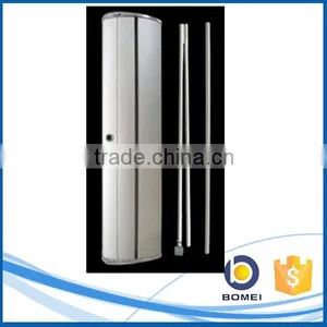 Trade Show Advertising Heavy Base Roll up Stand, Aluminum Water Drop Roll up Standees thumbnail-1