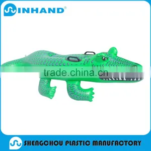 Giant Inflatable Crocodile Rider, Water Toy Inflatable Animal Seat Floater for Outdoor Kids thumbnail-1