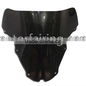 Dark Smoke Motorcycle Windshield for Honda CBR900 929 2000-2001 thumbnail-1