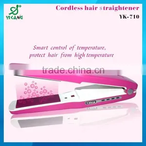 2014 High Quality New Product Cordless Ceramic Hair Straightener With Curling Iron thumbnail-2