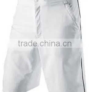 Wholesale White Woven Men Tennis Shorts thumbnail-1