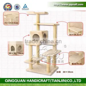 Customed Logo Cat Tree Scratching Post thumbnail-1