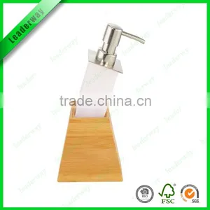 Classic Bamboo China Bathroom Accessory 4 Piece Set thumbnail-3