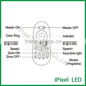 rf Remote Touch Screem Rgbw Led Controller Three/four Channels thumbnail-2