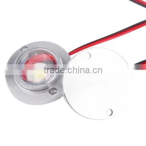 LED Flash Strobe Warning Light Car Motorcycle Emergency Lamp Round Bulb Controller 5W 2Pcs thumbnail-5
