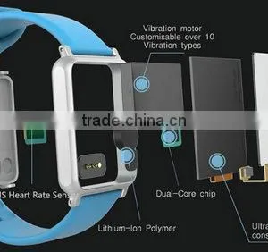 Iwown I7 Smart Wristband Bluetooth 4.0 Smart Bracelet Intelligent Sports Watch Step Sleep Track Caller ID Display thumbnail-4
