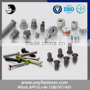 NBFATN With Two Processing Plants Precision Electronics Security Zinc Plated Screw Wheel Stud Auto Fasten thumbnail-2