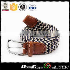 Trend 2015 Casual New Braided Belt Guangzhou Belt Factory thumbnail-3