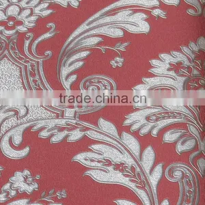 Deep Embossed Vinyl Wallpaper for Interior Design With Good Price thumbnail-1