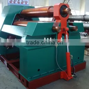 JXW11QNC- 3-roll Plate Bending Machine With Inclined Adjustable Bottom Rolls thumbnail-1