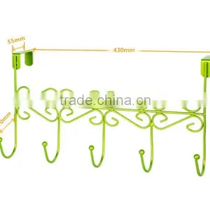 Homestar Metal Over the Door Hanging Hooks thumbnail-2