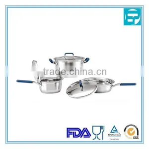 Special Design 6Pcs Italian Stainless Steel Saucepan Sets thumbnail-1