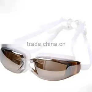 Wholesale High Quality Antifogging Waterproof Silicone Swimming Goggle thumbnail-4