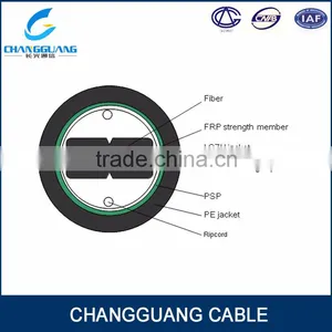 Cable Manufacturer Changguang Fiber Optic Equipment Ftth Bow-type Drop Cable for Duct Communication Cables thumbnail-4