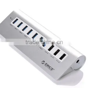 OEM/ ORICO Usb3.0 Hub With 7ports Usb 3.0 Hub Plus 3 Ports Charging Ports,high Speed Usb Hub thumbnail-1