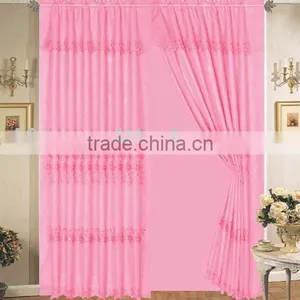 Polyester Sheer Embroidered Curtain thumbnail-1