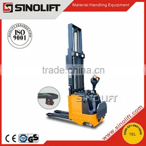 2016 SINOLIFT CDD-E Double Pallet Full Electric Stacker thumbnail-2
