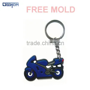 Double Sided 3d Motorcycle Key Tag thumbnail-1