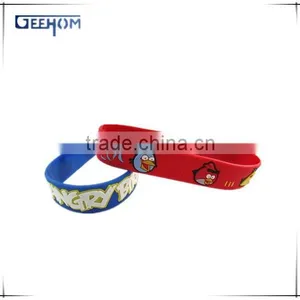 Promotional Gifts- Cheap Kids Rubber Bracelet thumbnail-1