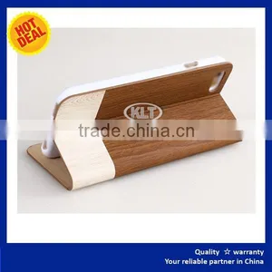 Leather Case for Iphone 7 Factory Price Newest Design Wooden thumbnail-3