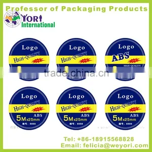 Yori High Quality Printing Label Pvc Metal Circle Sticker thumbnail-3