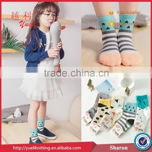 Hot Girls Child Colorful Pattern Tube Sock Lonati Sock Machines thumbnail-3