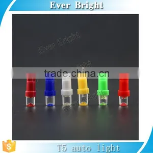 T5 1LED Automotive Car Lights Bulb Dashboards Gauge Indicator Bulbs Ignition Lights For All T5 Wedge Type thumbnail-3