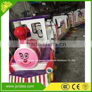Amusement Park Kids Electric Train Thomas Train Track Rides for Sale thumbnail-3