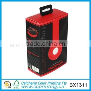 Newest Die-cut Earphone Packaging Gift Box thumbnail-4