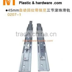 45mm Automatic Back Bit Ball Slide With a Damper 3 Fgv and Mental Drawer Slide thumbnail-2
