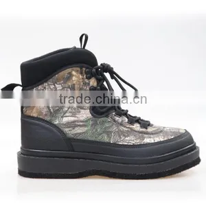 Wholesale Mens Camo Felt Sole Wading Boots thumbnail-2