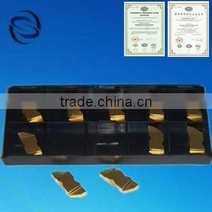 NG 3156R TIN COATED CARBIDE INSERTS Silcaz Watch Bezel Insert Like in Lathes thumbnail-1