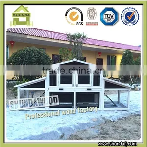 SDR14XL Top Sale Wooden Rabbit Cage thumbnail-1
