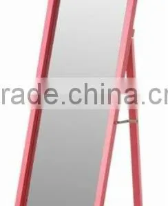 High Quality Wooden Frame With Support Mirror thumbnail-4