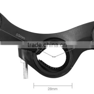 Outdoor Cycling Sport Mountain Bike Accessory Flashlight Bracket Extended Holder For 28mm Diameter Bicycle Handlebars thumbnail-6