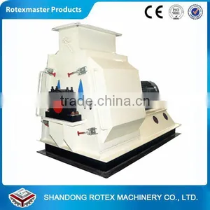 Best Price 1000kg per Hour Hard Wood Hammer Mill Crusher for Sale thumbnail-1
